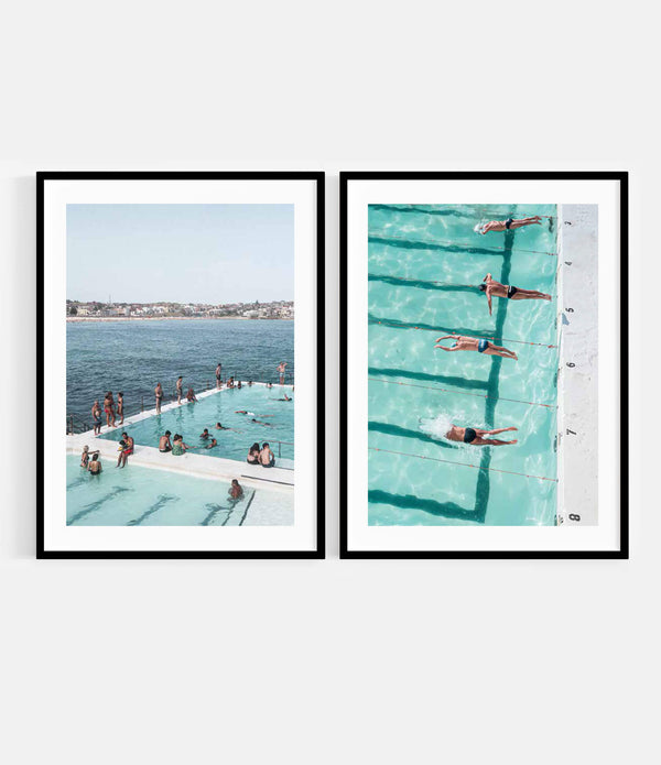 Poolside Icebergs Swim Club + On your Marks