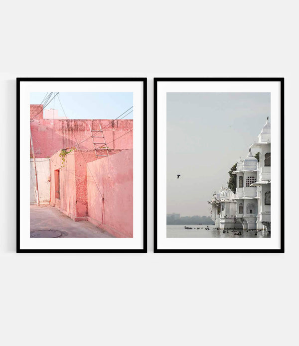 Punjab in Pink + Taj Lake Palace Sunrise