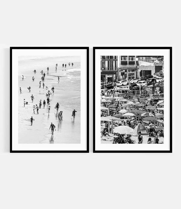 Vintage Summer + Black and White Summer