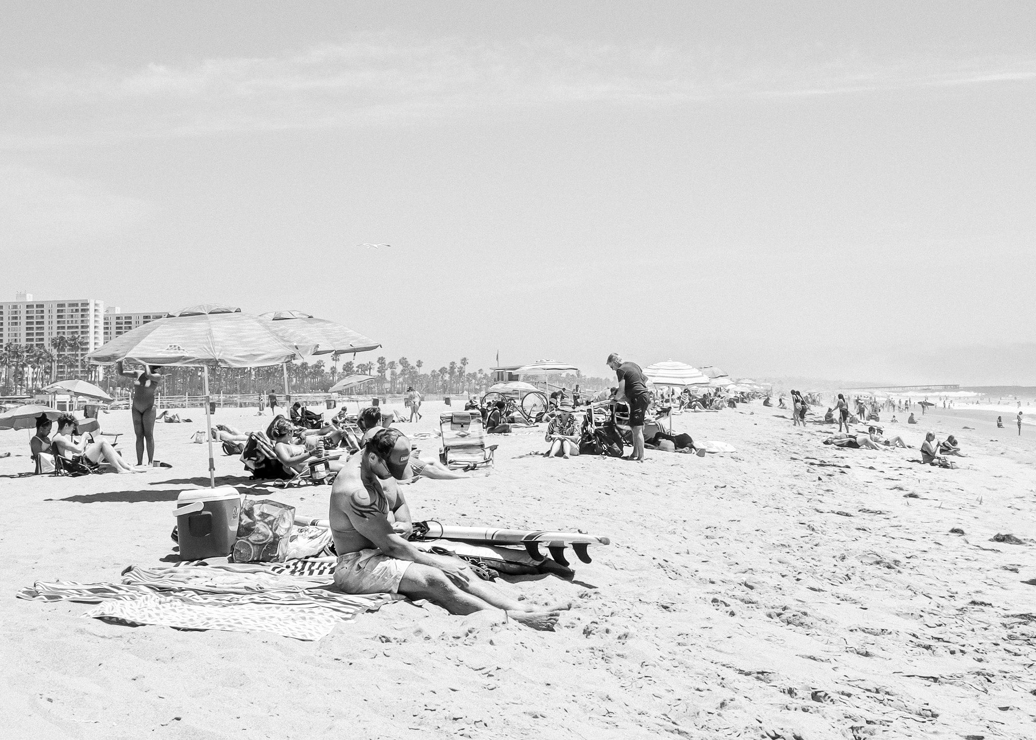 Resort weather santa monica california fine art photographic