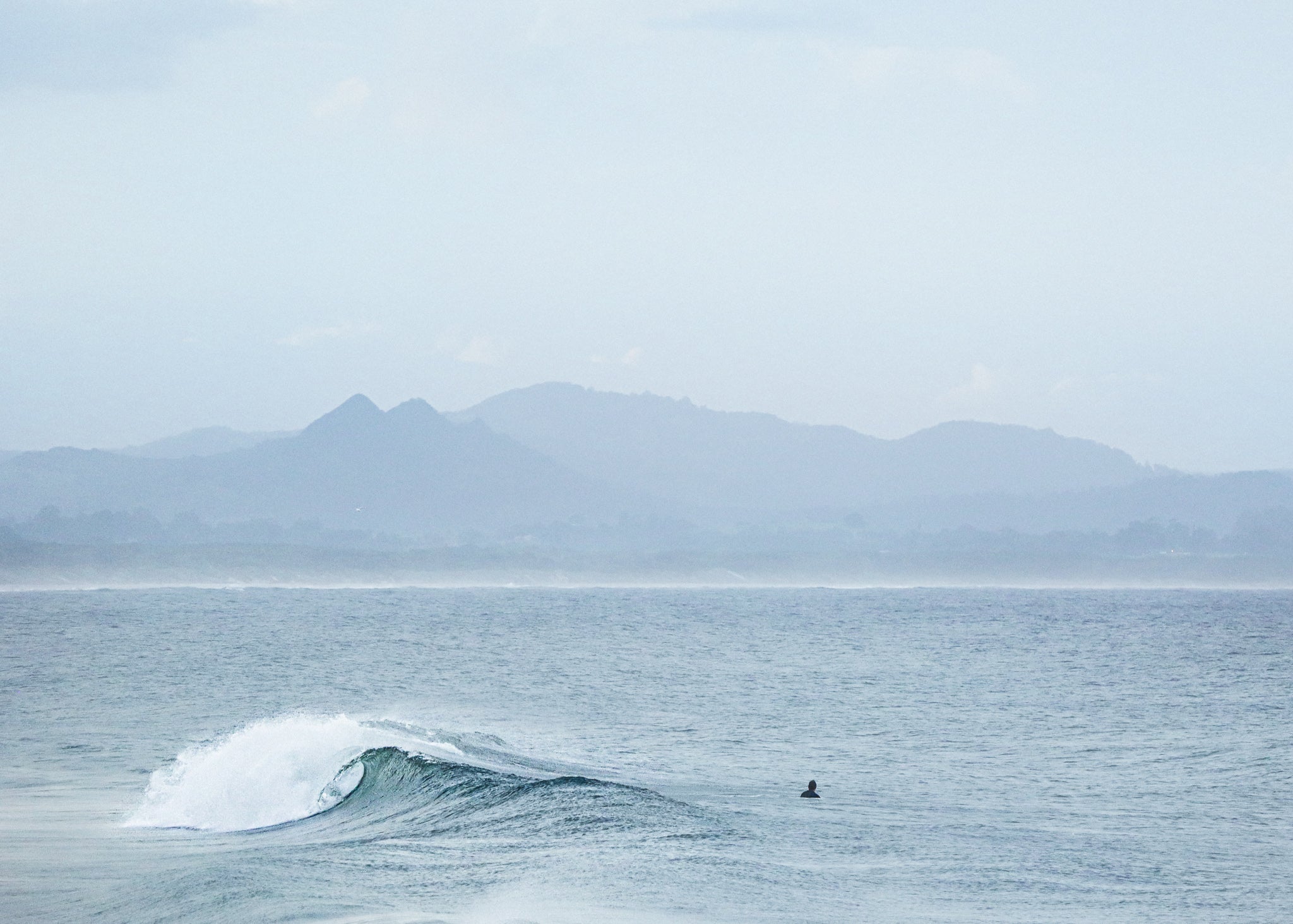 One wave - Byron Bay | Fine Art Photographic Prints By Poppie Pack