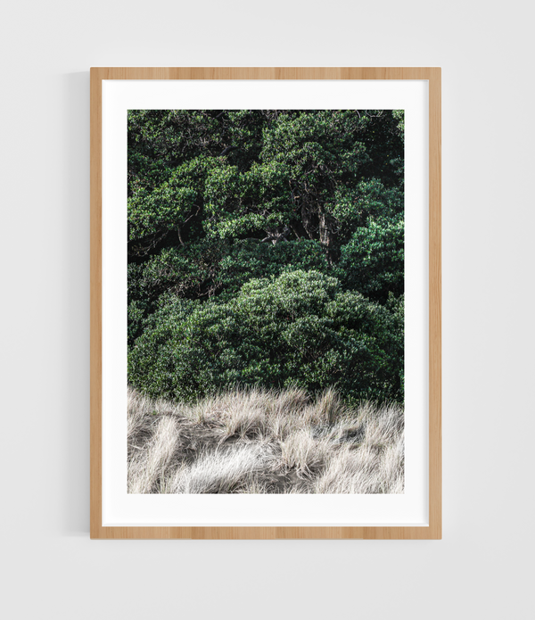 Tumble Greens<br> 560x 710mm <br> Natural Frame